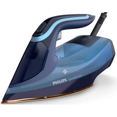 Philips Azur 8000 Series DST8020 Steam Iron 3000W - Efficient Blue and Purple Design for Effortless Ironing